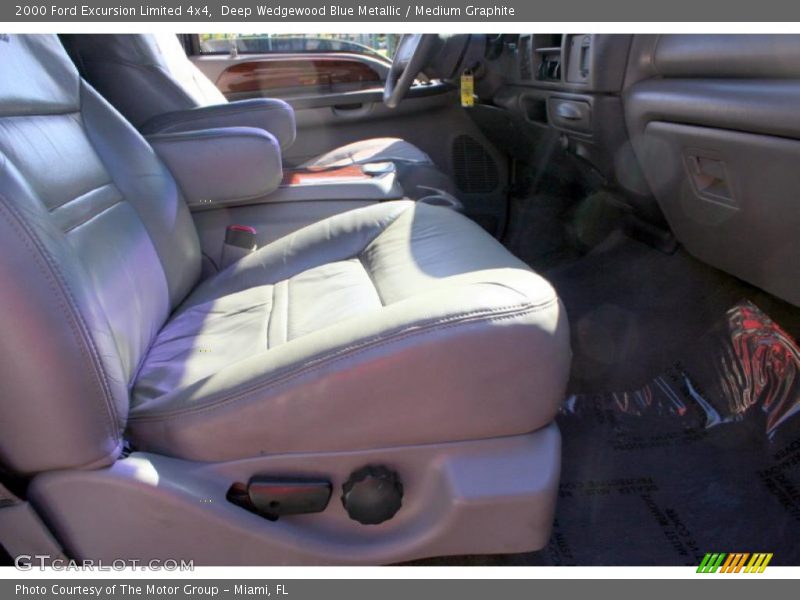 Deep Wedgewood Blue Metallic / Medium Graphite 2000 Ford Excursion Limited 4x4