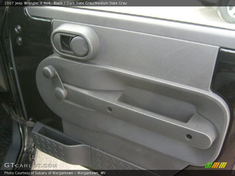 Black / Dark Slate Gray/Medium Slate Gray 2007 Jeep Wrangler X 4x4