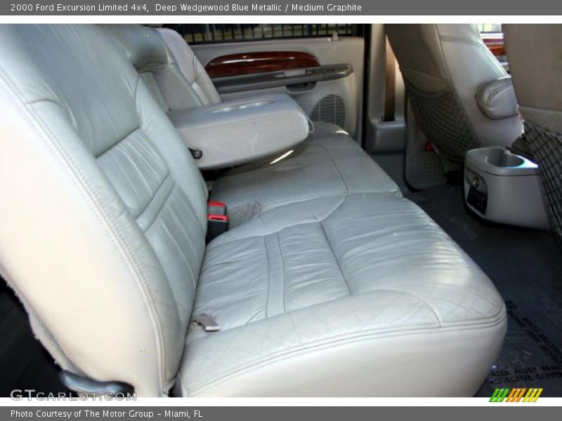 Deep Wedgewood Blue Metallic / Medium Graphite 2000 Ford Excursion Limited 4x4