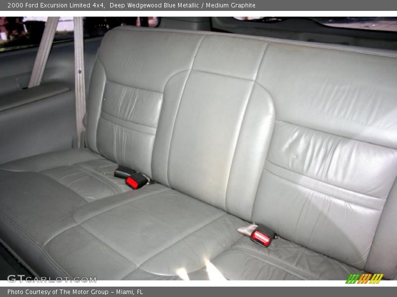 Deep Wedgewood Blue Metallic / Medium Graphite 2000 Ford Excursion Limited 4x4