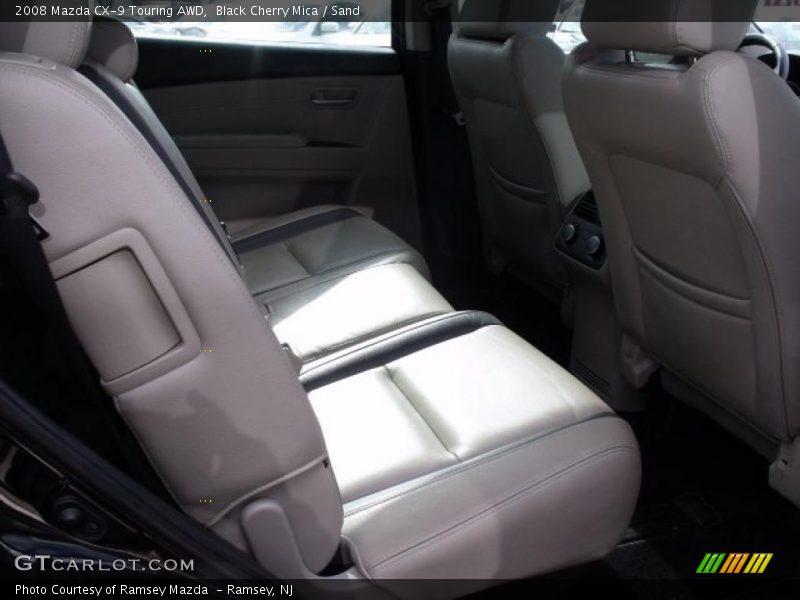 Black Cherry Mica / Sand 2008 Mazda CX-9 Touring AWD