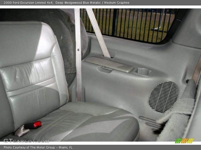 Deep Wedgewood Blue Metallic / Medium Graphite 2000 Ford Excursion Limited 4x4