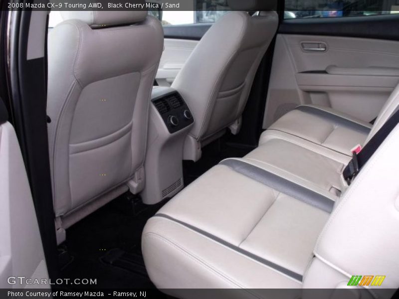 Black Cherry Mica / Sand 2008 Mazda CX-9 Touring AWD