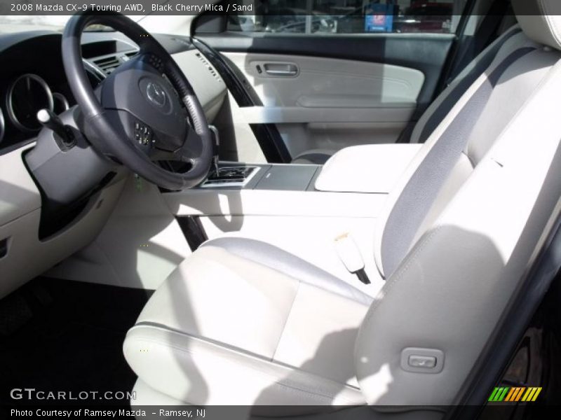 Black Cherry Mica / Sand 2008 Mazda CX-9 Touring AWD