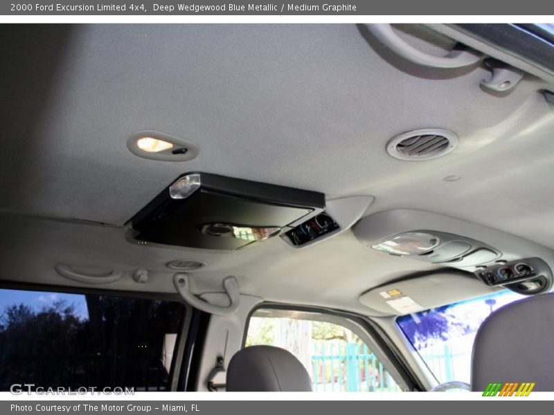 Deep Wedgewood Blue Metallic / Medium Graphite 2000 Ford Excursion Limited 4x4