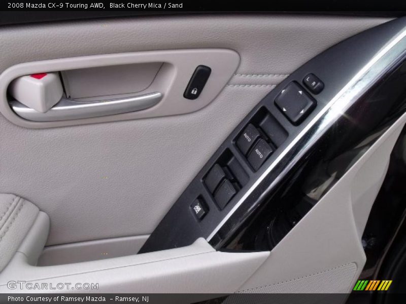 Black Cherry Mica / Sand 2008 Mazda CX-9 Touring AWD