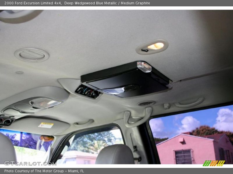 Deep Wedgewood Blue Metallic / Medium Graphite 2000 Ford Excursion Limited 4x4