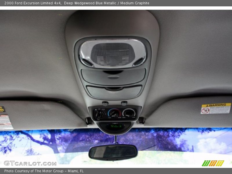 Deep Wedgewood Blue Metallic / Medium Graphite 2000 Ford Excursion Limited 4x4