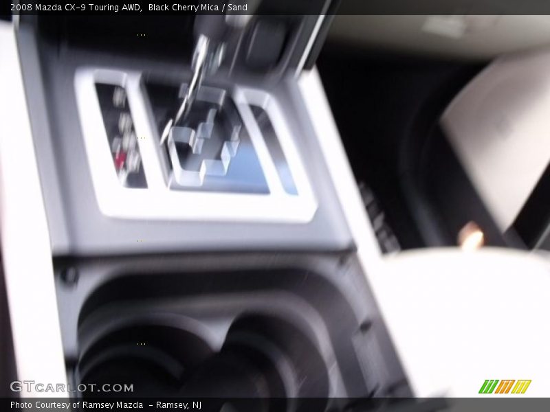 Black Cherry Mica / Sand 2008 Mazda CX-9 Touring AWD