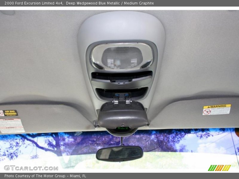 Deep Wedgewood Blue Metallic / Medium Graphite 2000 Ford Excursion Limited 4x4