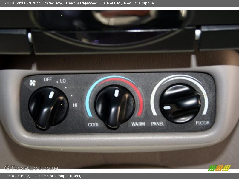 Controls of 2000 Excursion Limited 4x4