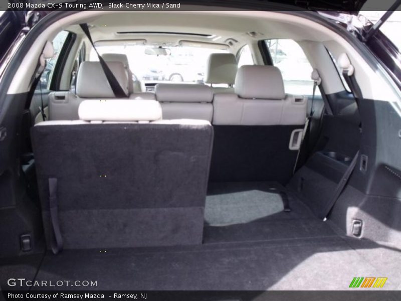 Black Cherry Mica / Sand 2008 Mazda CX-9 Touring AWD