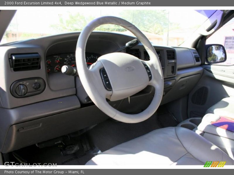 Dashboard of 2000 Excursion Limited 4x4
