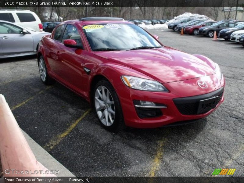 Velocity Red Mica / Black 2010 Mazda RX-8 Grand Touring