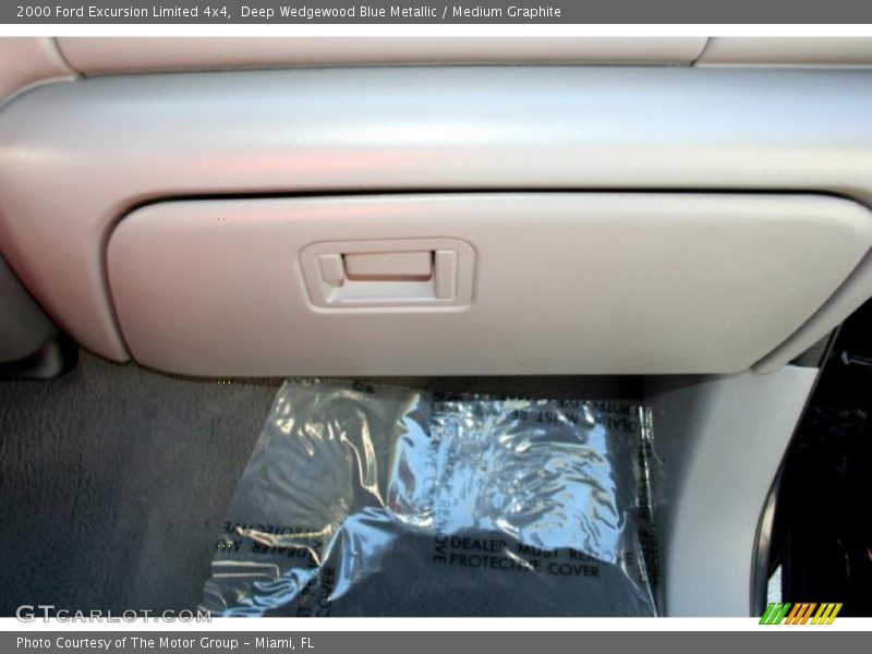 Deep Wedgewood Blue Metallic / Medium Graphite 2000 Ford Excursion Limited 4x4