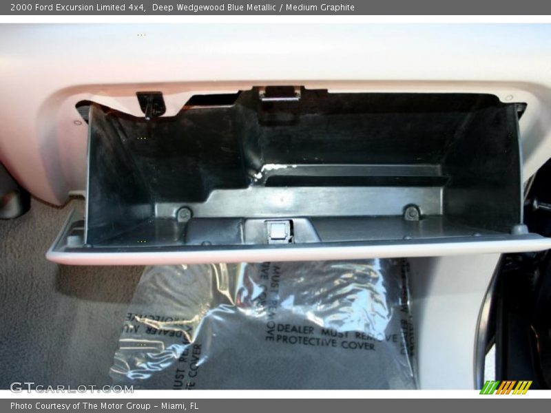 Deep Wedgewood Blue Metallic / Medium Graphite 2000 Ford Excursion Limited 4x4