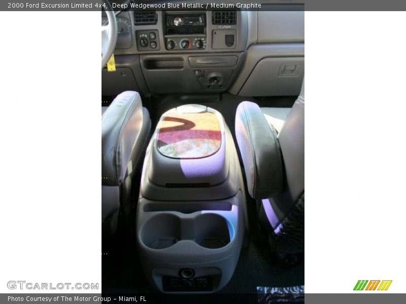 Deep Wedgewood Blue Metallic / Medium Graphite 2000 Ford Excursion Limited 4x4