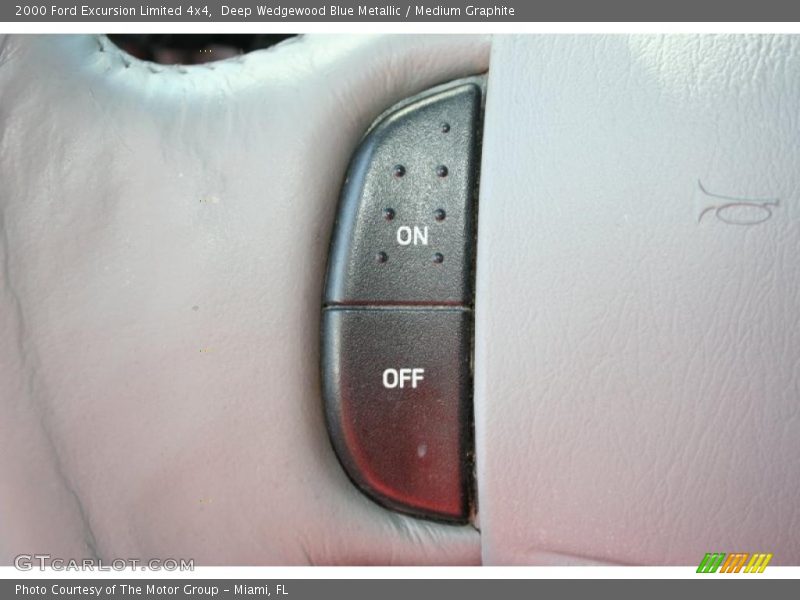 Deep Wedgewood Blue Metallic / Medium Graphite 2000 Ford Excursion Limited 4x4