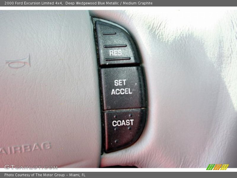 Deep Wedgewood Blue Metallic / Medium Graphite 2000 Ford Excursion Limited 4x4
