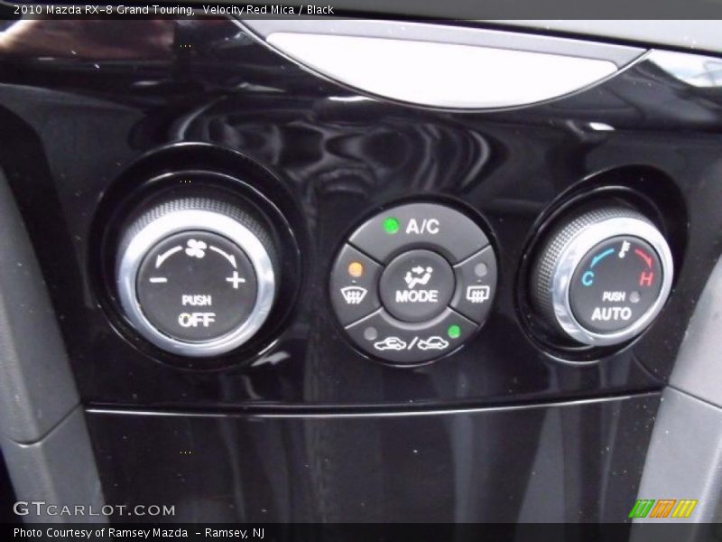 Controls of 2010 RX-8 Grand Touring