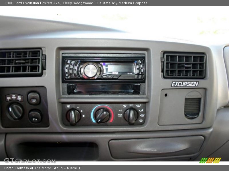Deep Wedgewood Blue Metallic / Medium Graphite 2000 Ford Excursion Limited 4x4