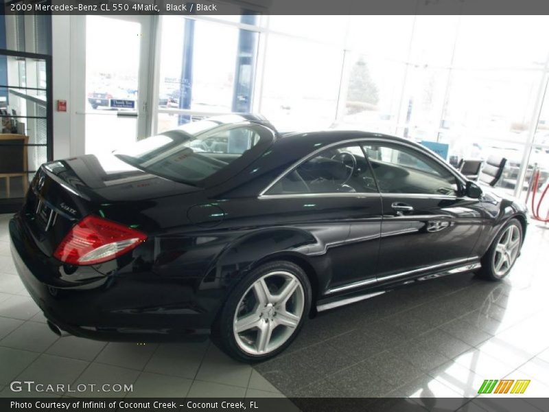 Black / Black 2009 Mercedes-Benz CL 550 4Matic