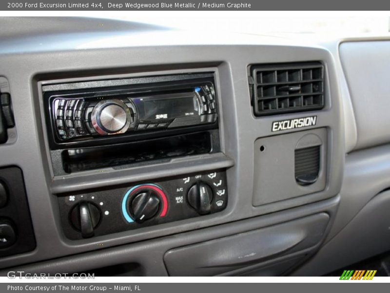 Deep Wedgewood Blue Metallic / Medium Graphite 2000 Ford Excursion Limited 4x4