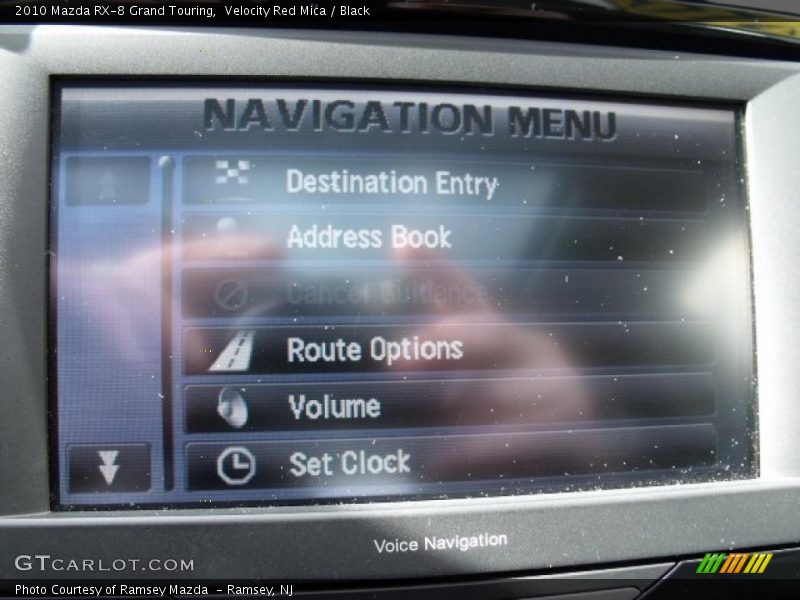 Velocity Red Mica / Black 2010 Mazda RX-8 Grand Touring