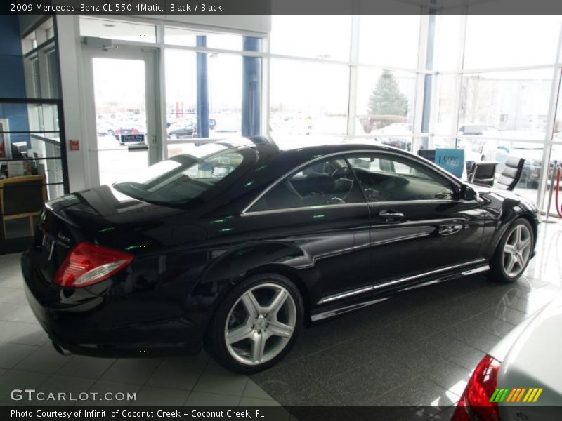 Black / Black 2009 Mercedes-Benz CL 550 4Matic