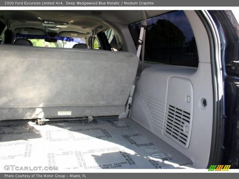 Deep Wedgewood Blue Metallic / Medium Graphite 2000 Ford Excursion Limited 4x4