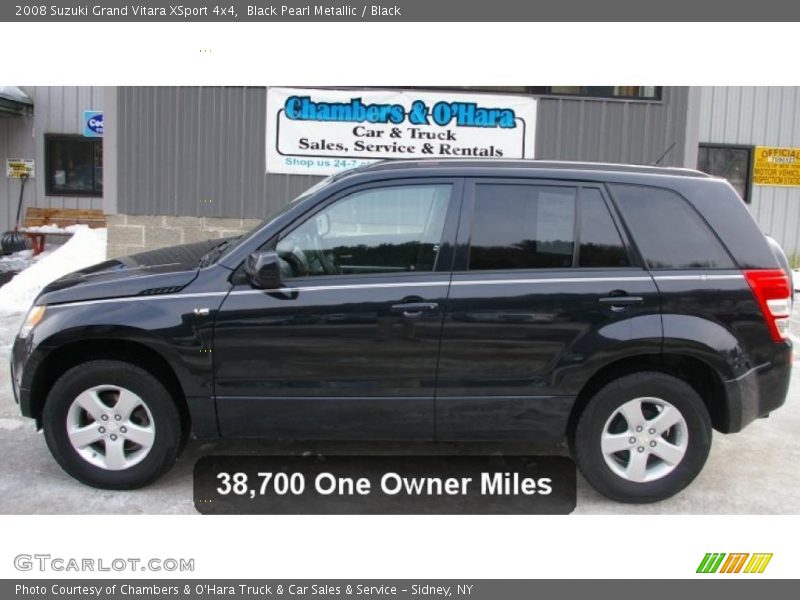 Black Pearl Metallic / Black 2008 Suzuki Grand Vitara XSport 4x4