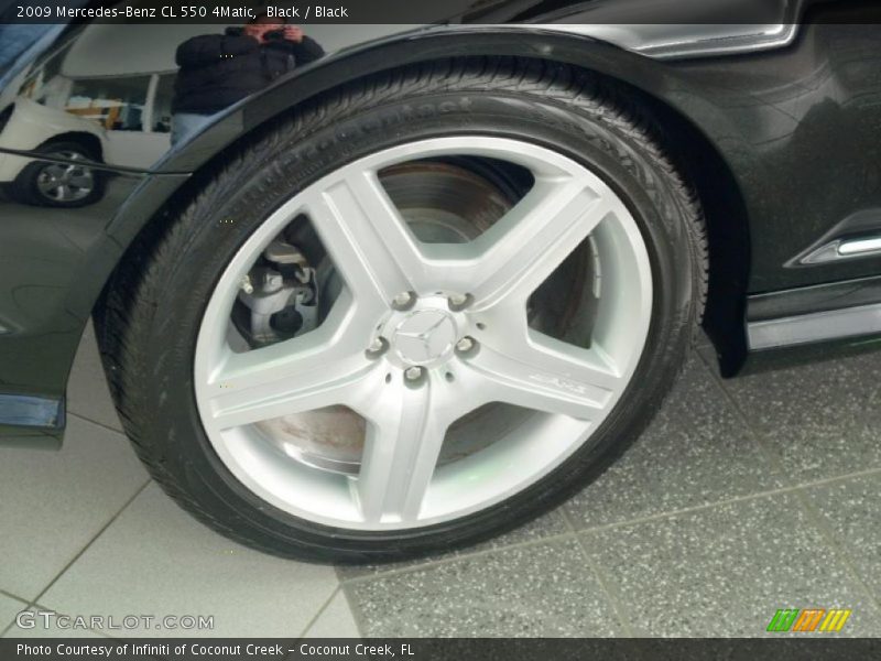 Black / Black 2009 Mercedes-Benz CL 550 4Matic
