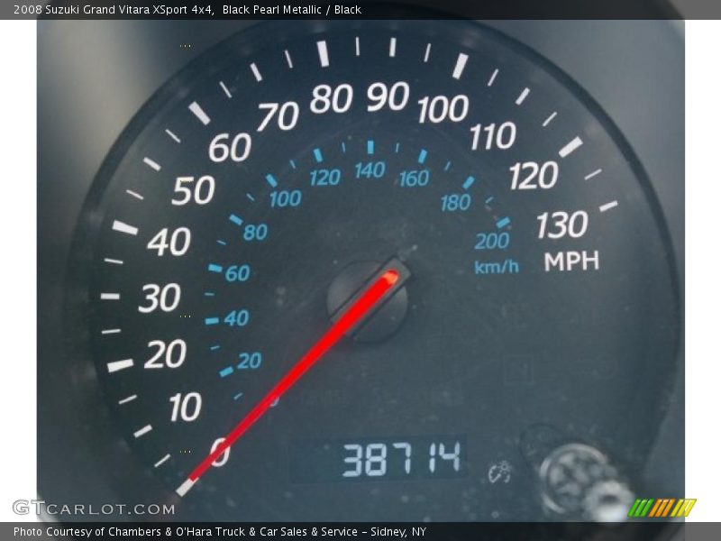 Black Pearl Metallic / Black 2008 Suzuki Grand Vitara XSport 4x4