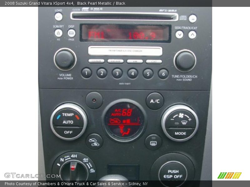 Black Pearl Metallic / Black 2008 Suzuki Grand Vitara XSport 4x4