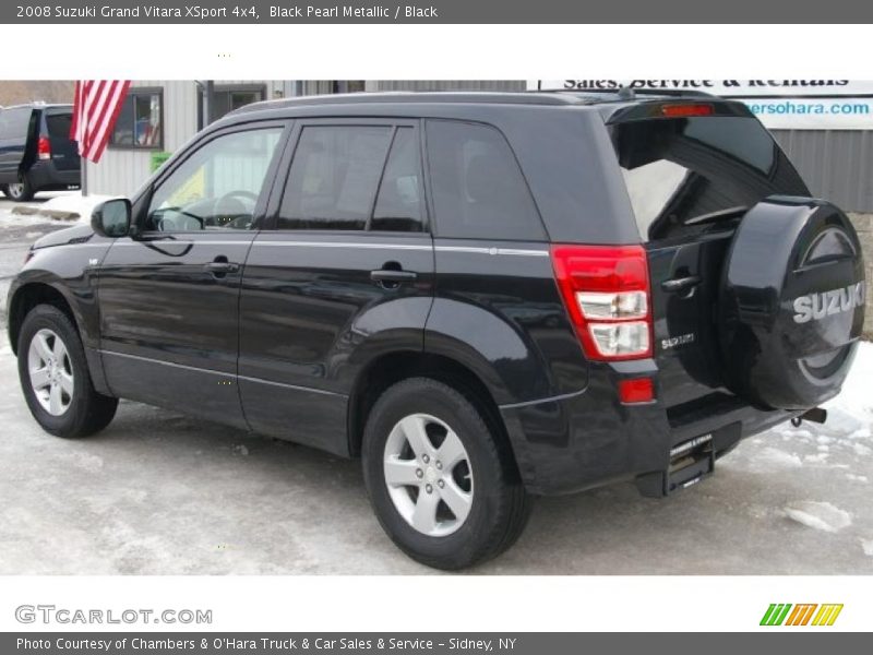 Black Pearl Metallic / Black 2008 Suzuki Grand Vitara XSport 4x4