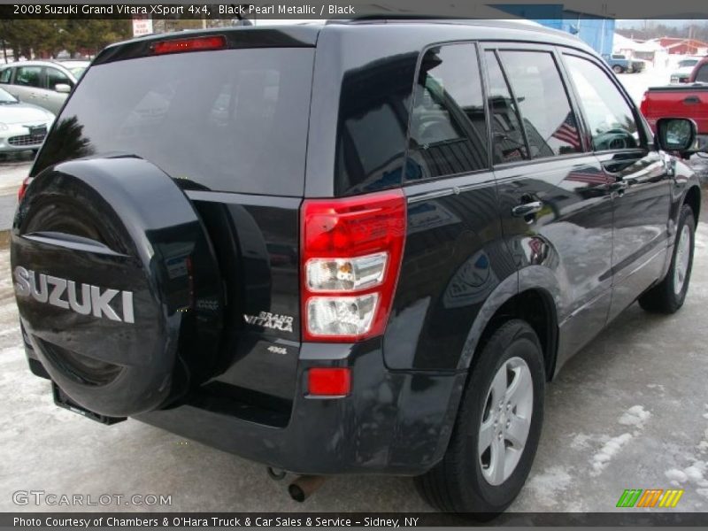 Black Pearl Metallic / Black 2008 Suzuki Grand Vitara XSport 4x4
