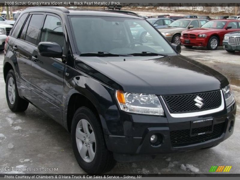 Black Pearl Metallic / Black 2008 Suzuki Grand Vitara XSport 4x4