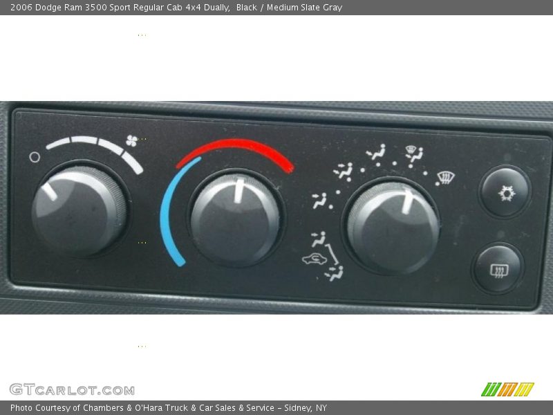 Black / Medium Slate Gray 2006 Dodge Ram 3500 Sport Regular Cab 4x4 Dually