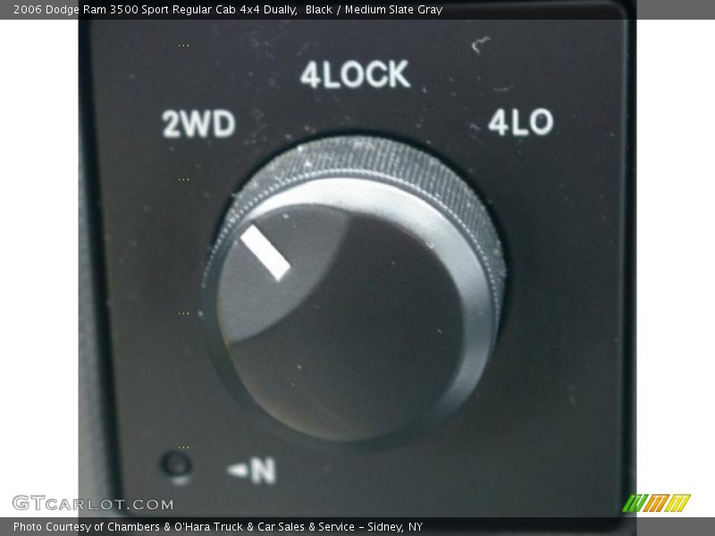 Black / Medium Slate Gray 2006 Dodge Ram 3500 Sport Regular Cab 4x4 Dually