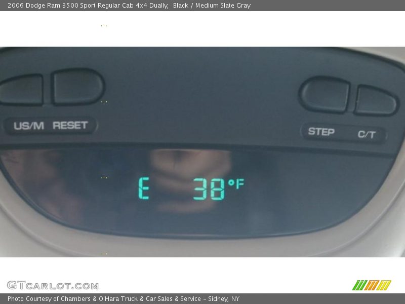 Black / Medium Slate Gray 2006 Dodge Ram 3500 Sport Regular Cab 4x4 Dually