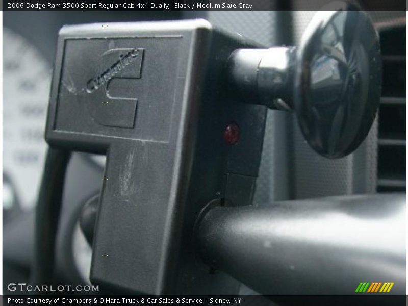 Black / Medium Slate Gray 2006 Dodge Ram 3500 Sport Regular Cab 4x4 Dually