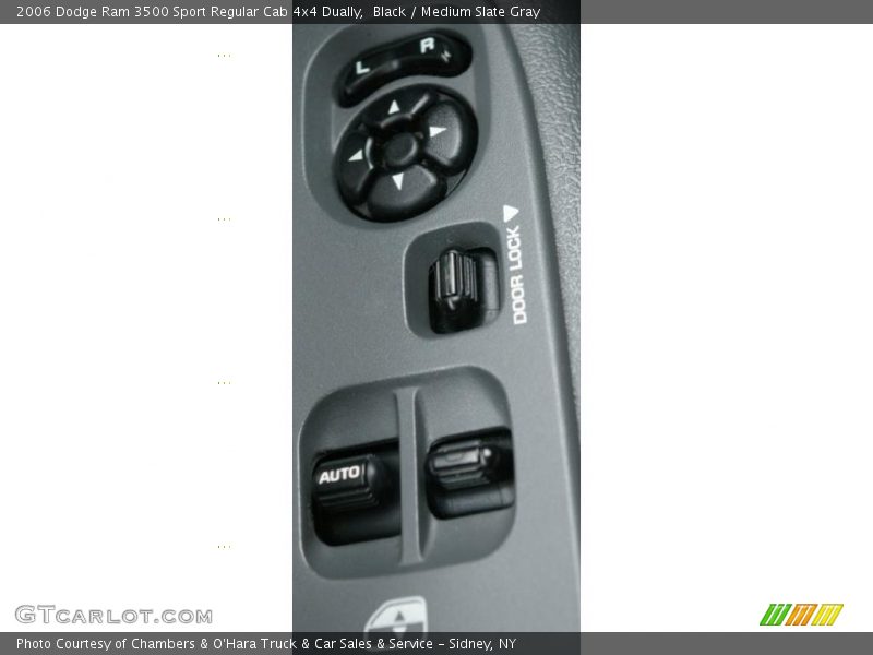 Black / Medium Slate Gray 2006 Dodge Ram 3500 Sport Regular Cab 4x4 Dually