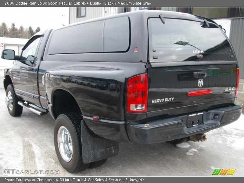  2006 Ram 3500 Sport Regular Cab 4x4 Dually Black
