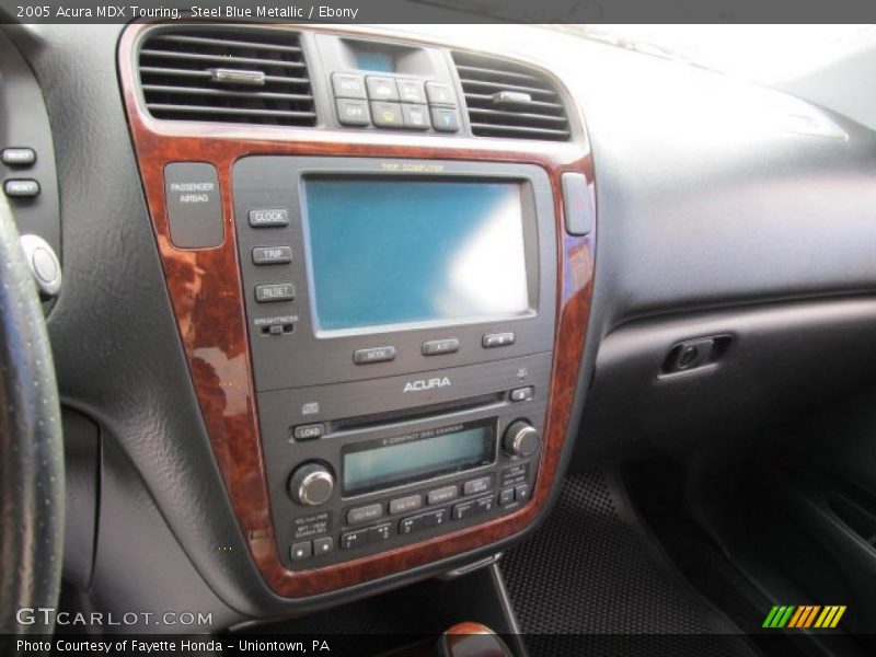 Controls of 2005 MDX Touring
