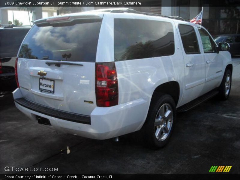 Summit White / Light Cashmere/Dark Cashmere 2009 Chevrolet Suburban LT