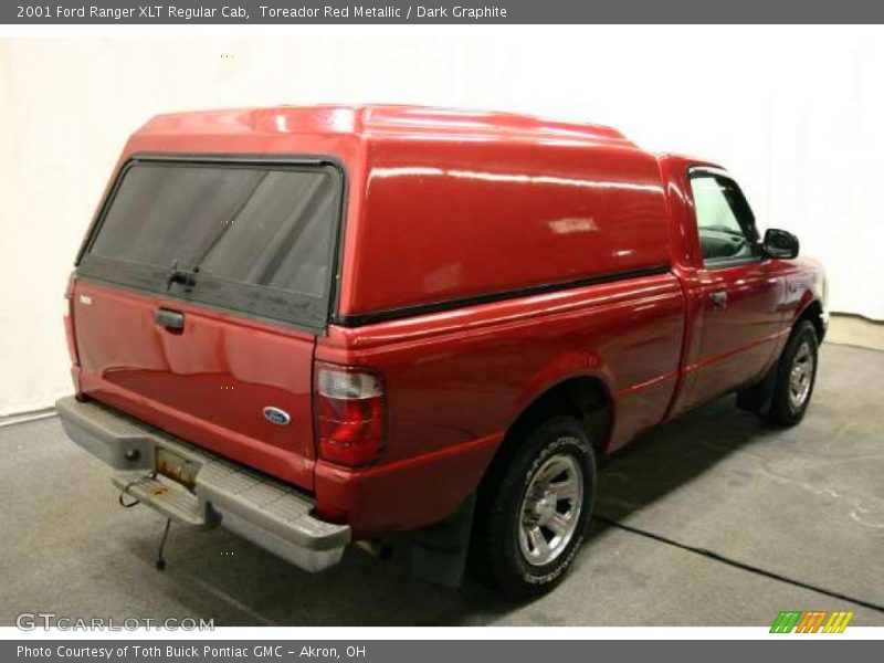 Toreador Red Metallic / Dark Graphite 2001 Ford Ranger XLT Regular Cab