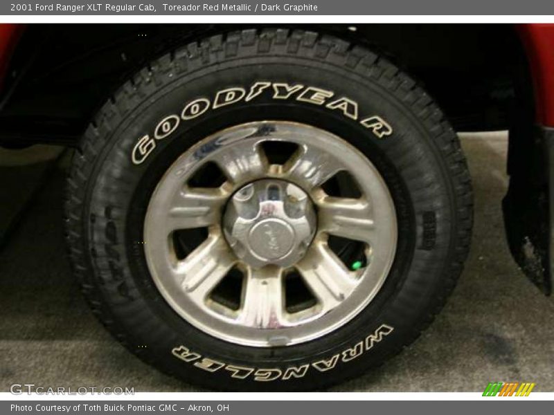 Toreador Red Metallic / Dark Graphite 2001 Ford Ranger XLT Regular Cab