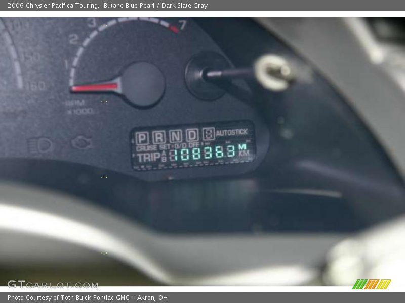 Butane Blue Pearl / Dark Slate Gray 2006 Chrysler Pacifica Touring