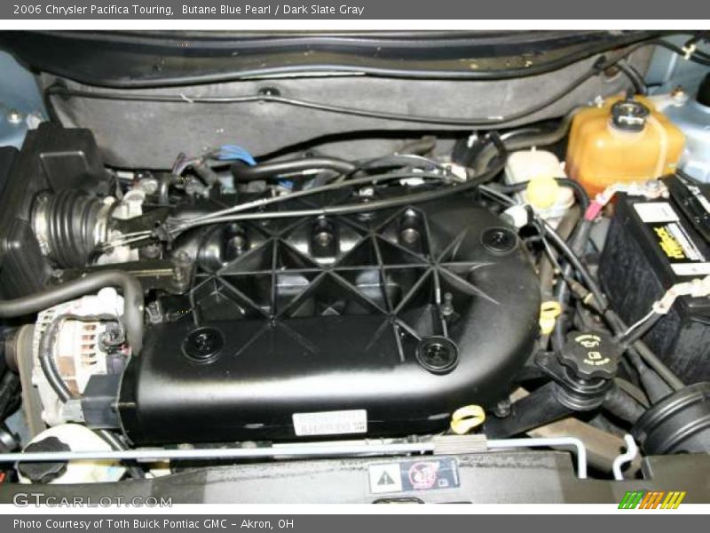 Butane Blue Pearl / Dark Slate Gray 2006 Chrysler Pacifica Touring
