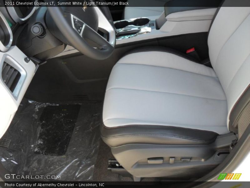  2011 Equinox LT Light Titanium/Jet Black Interior